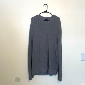 GAP | Grey Long Sleeve Knit Crew Neck Sweater